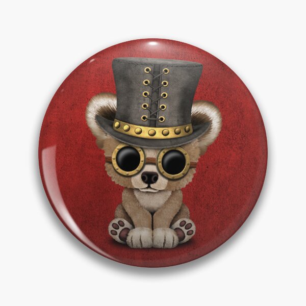Item preview, Steampunk Baby Bear Red designed and sold by JeffBartels.