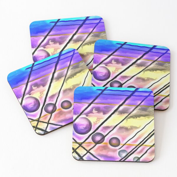 Item preview, Vivid geometric abstract designed and sold by rolffimages.