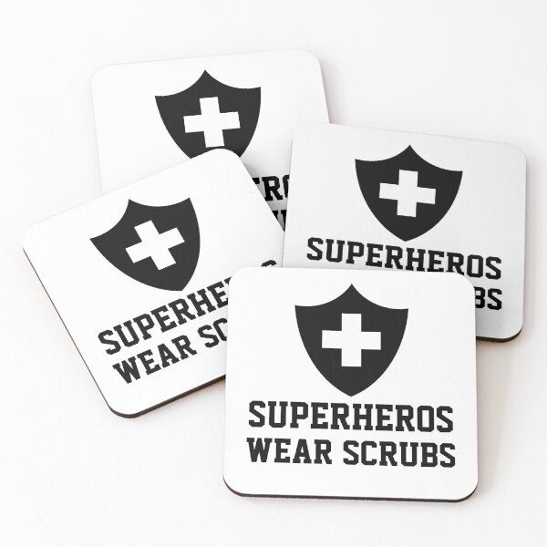 Item preview, Superheros Wear Scrubs designed and sold by Indra Agrawal.