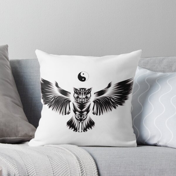 Item preview, Owl and yin yang art animal designed and sold by AwesomeArt13.