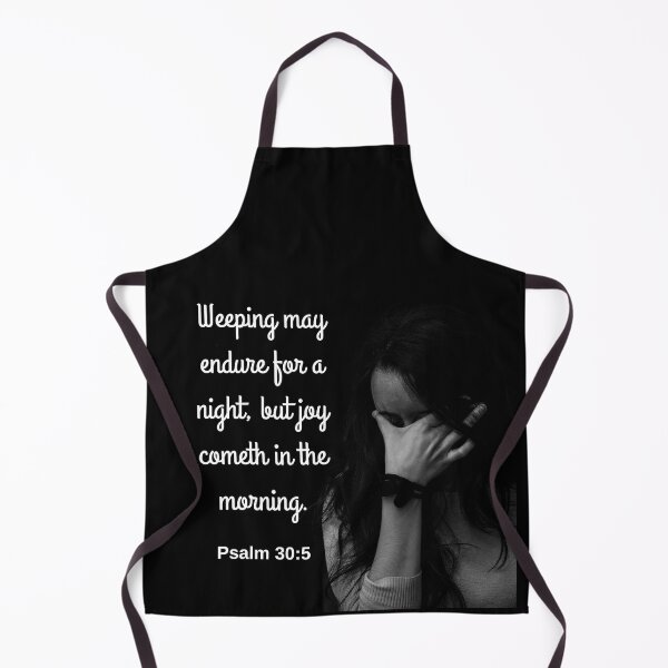 Item preview, Psalm 30:5 KJV designed and sold by Caregiverology.