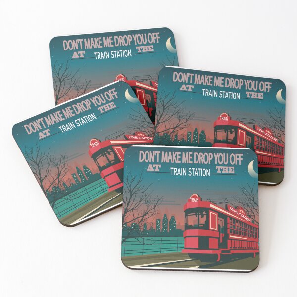 Item preview, Don't Make Me Drop You Off At The Train Station, Yellowstone designed and sold by mustafamr.