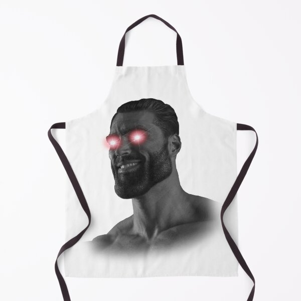 Giga Chad Aprons for Sale