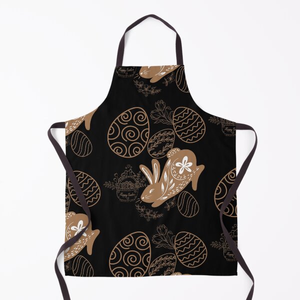 Item preview, Pretty Easter Bunny & Eggs Line Drawings Design designed and sold by EarthArtDesigns.