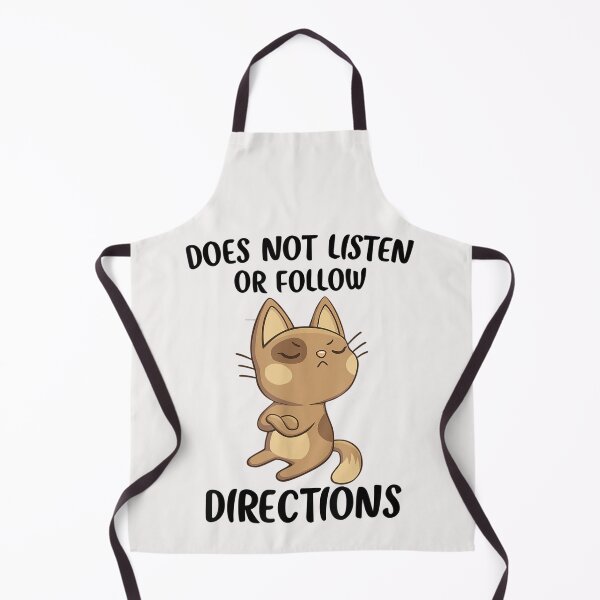 Item preview, Does Not Listen Or Follow Directions designed and sold by BrennanX2.