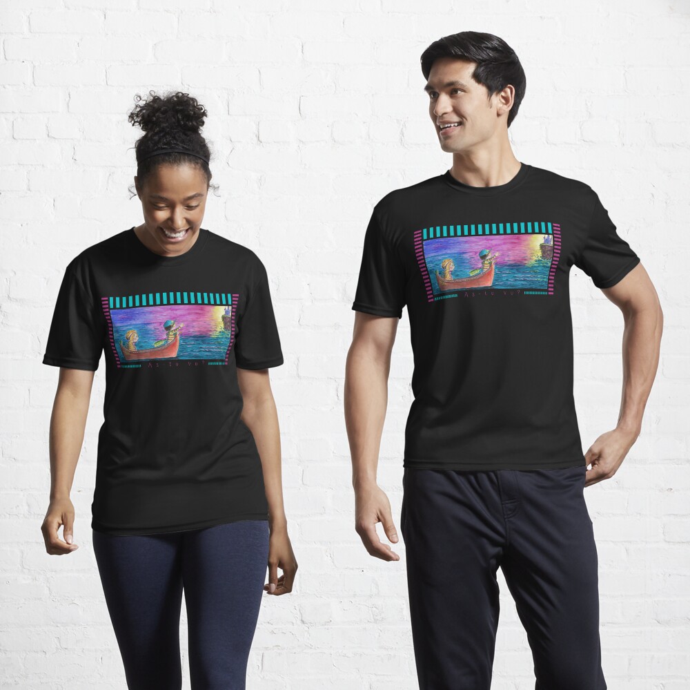 Aperçu de l'œuvre T-shirt respirant créée et vendue par LindaMolloy.