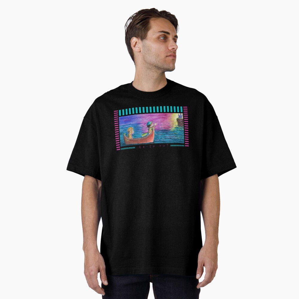 Aperçu de l'œuvre T-shirt oversize créée et vendue par LindaMolloy.