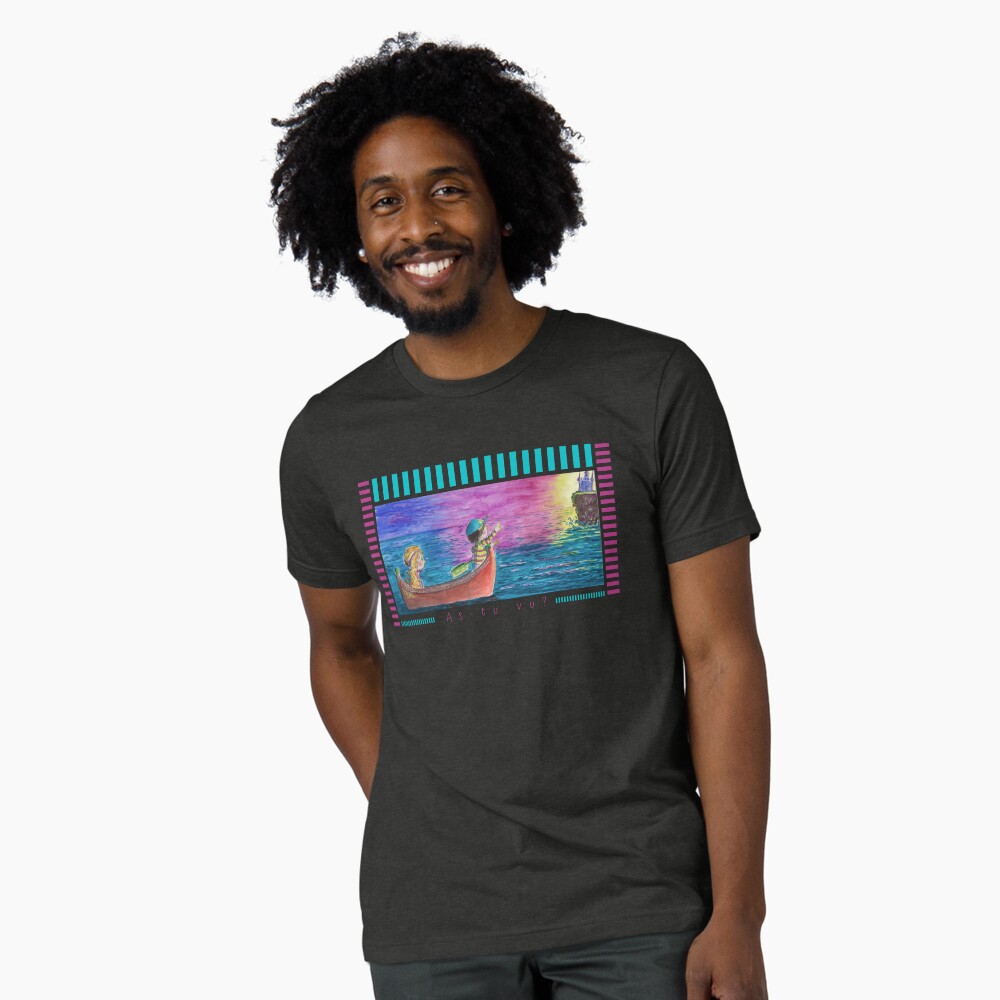 Aperçu de l'œuvre T-shirt chiné créée et vendue par LindaMolloy.