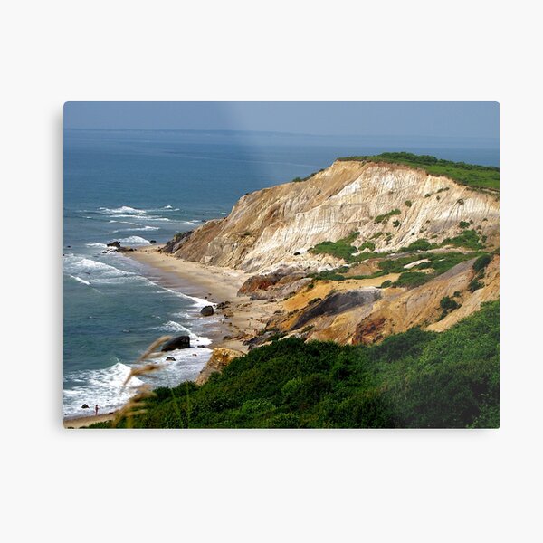 Cliffs Of Gayhead Metal Print