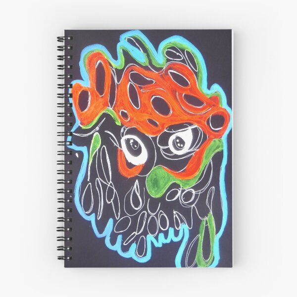 Item preview, Black Blob 1 (Lowbrow Face) designed and sold by Discordant Dreams Art.