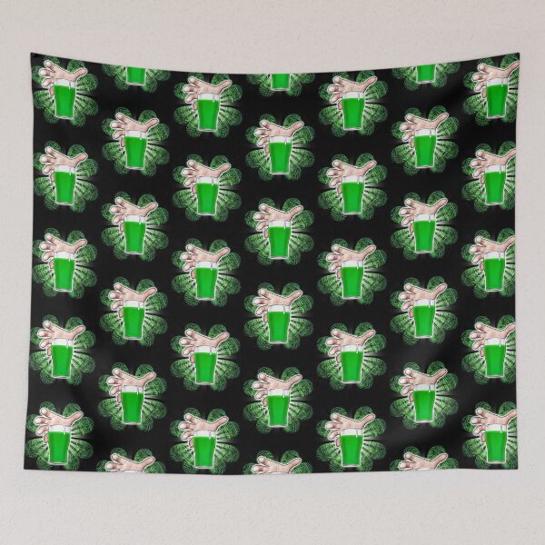 Item preview, Shamrock Green Beer St Patrick's Day Irish Leprechaun designed and sold by DooodleGod.