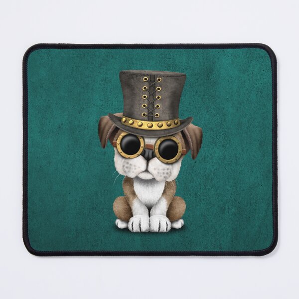 Item preview, Steampunk Bulldog Puppy designed and sold by JeffBartels.