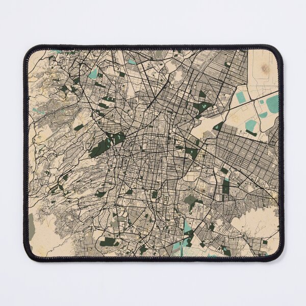 Item preview, Mexico City Map - Vintage designed and sold by deMAP.