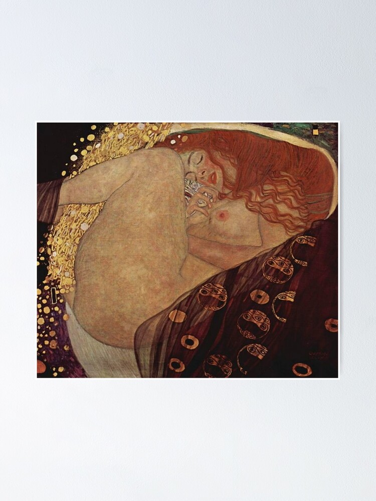 Affiche Danaé (Gustav Klimt) - Reproduction Haut De Gamme - Buyenlarge
