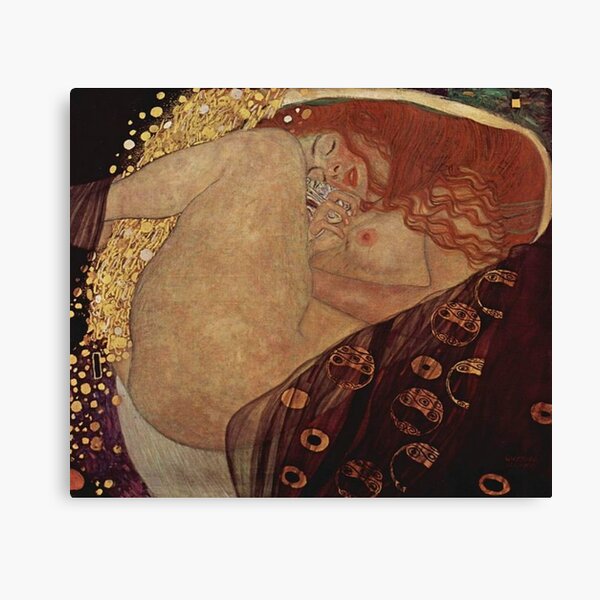 Aperçu de l'œuvre Gustav Klimt Danaë créée et vendue par Olivia-One.