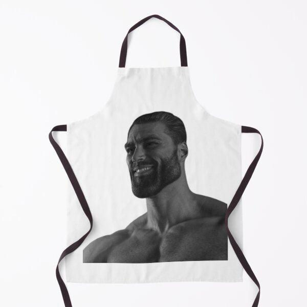 Giga Chad Aprons for Sale