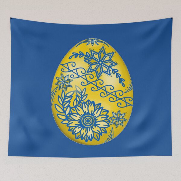 Item preview, Ukraine Pysanka Ukrainian Easter Egg designed and sold by radiantdark.