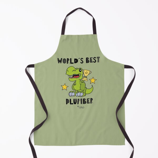 Item preview, Funny Plumber, Worlds Best Plumber, Plumber Humor, Dinosaur, T Rex, Tyrannosaurus, Animal, World Greatest, Cute Dino, Plumbing designed and sold by iHeartDinosaurs.