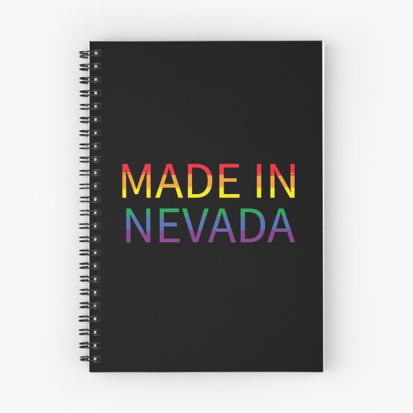 Item preview, Rainbow LGBT Nevada, US designed and sold by LoveIsColorful.