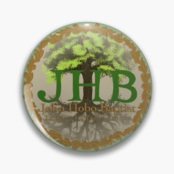 Item preview, John Hobo Baptist logo designed and sold by Allison Rochon.