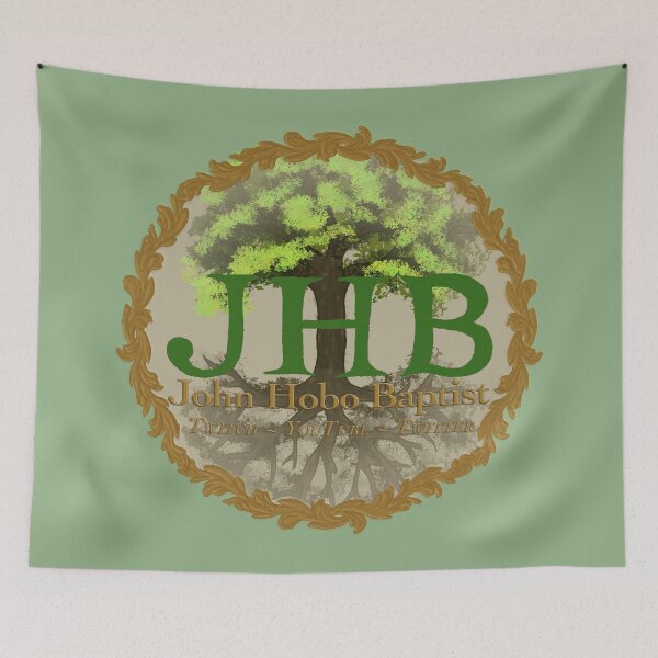 Item preview, John Hobo Baptist logo designed and sold by Allison Rochon.
