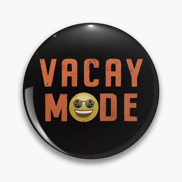 Item preview, Vacay Mode Funny Vacation Design Retro Style designed and sold by Phase2Tees.