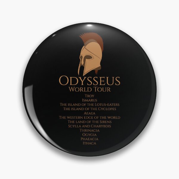 Item preview, Odysseus World Tour - Ancient Greek Mythology - Epic Poetry designed and sold by Styrman.