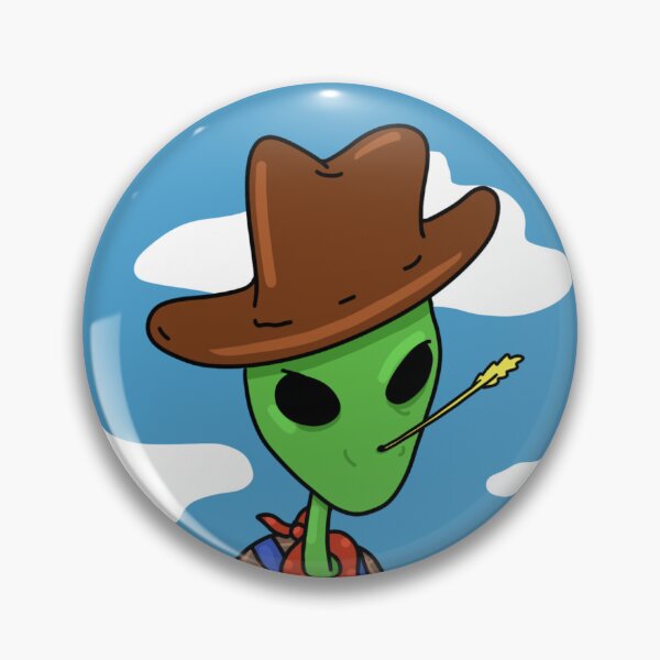 Item preview, Alien Cowboy designed and sold by BrowneSquiggles.