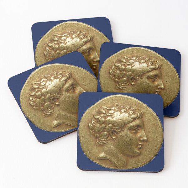 Item preview, Roman gold coin with Caesar's face designed and sold by Zanimations.