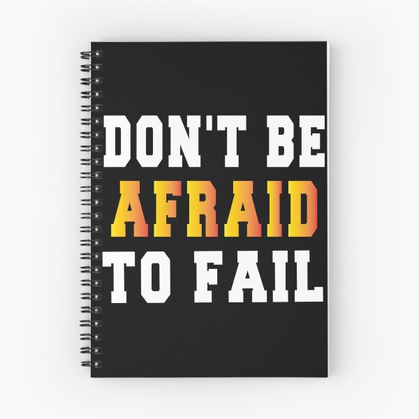 Item preview, don't be afraid to fail designed and sold by bahdsgraphic.