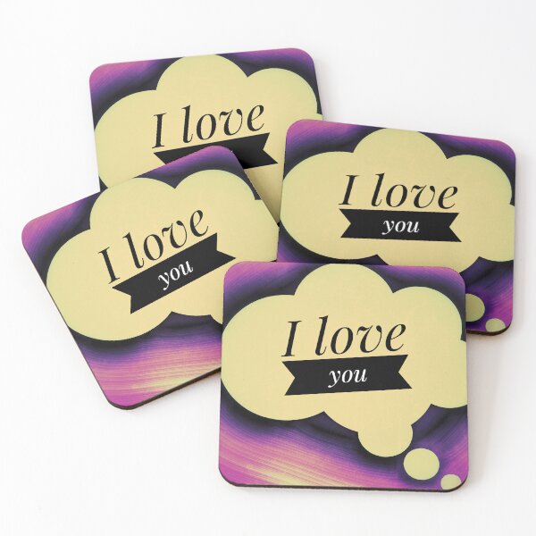 Item preview, I Love You designed and sold by The velvet fungus.