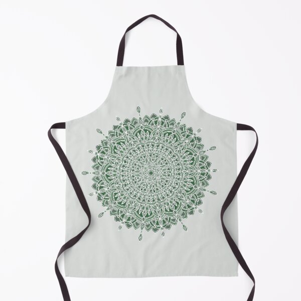 Item preview, Shades of green mandala designed and sold by lilletk.