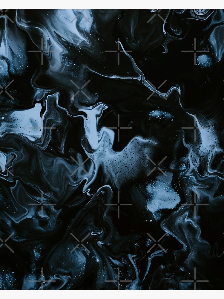 "Black Marble Texture Paint" Poster for Sale by metamorfosedsgn Redbubble