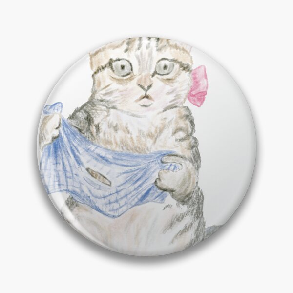 Item preview, Miss Moppet - Beatrix Potter's Characters designed and sold by brushandframes.