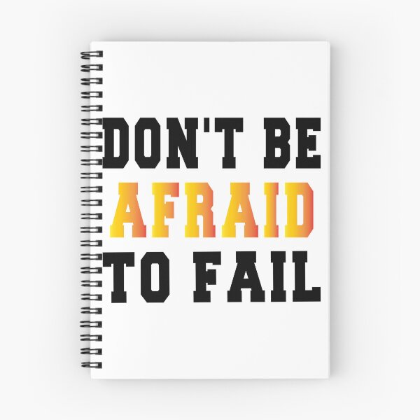 Item preview, don't be afraid to fail designed and sold by bahdsgraphic.