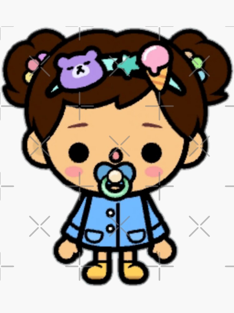 toca life box - toca boca cute Sticker for Sale by Art-Art69