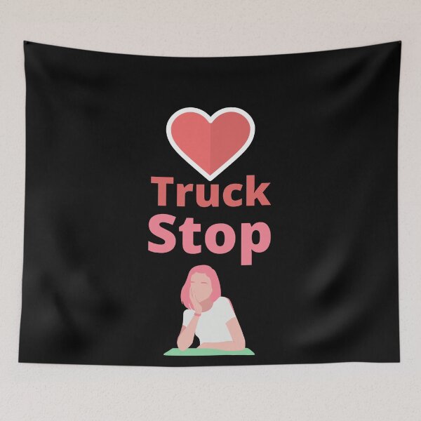Item preview, Loves Truck Stop Women MINIMALIST TEXT GRAPHIC DESIGN designed and sold by DanyRiverabizz.