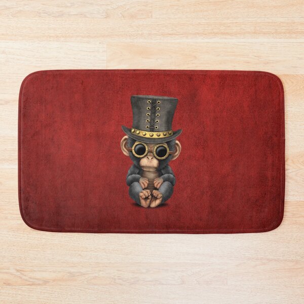 Item preview, Steampunk Baby Chimp Red designed and sold by JeffBartels.