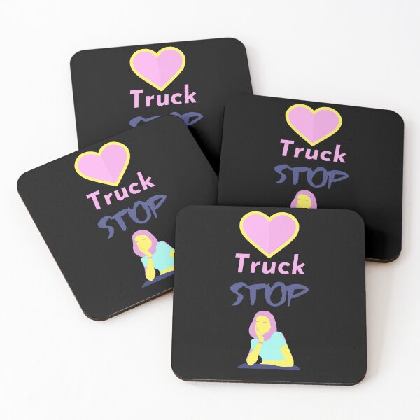 Item preview, Loves Truck Stop Women MINIMALIST TEXT GRAPHIC DESIGN designed and sold by DanyRiverabizz.