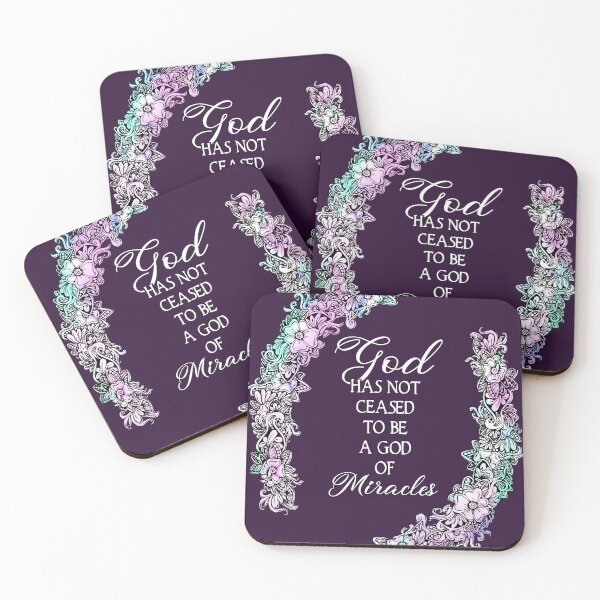 Item preview, God Has not Ceased to Be a God of Miracles designed and sold by Suzanne Uchytil.