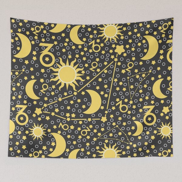 Item preview, Capricorn Sign Pattern Design designed and sold by racharanha.