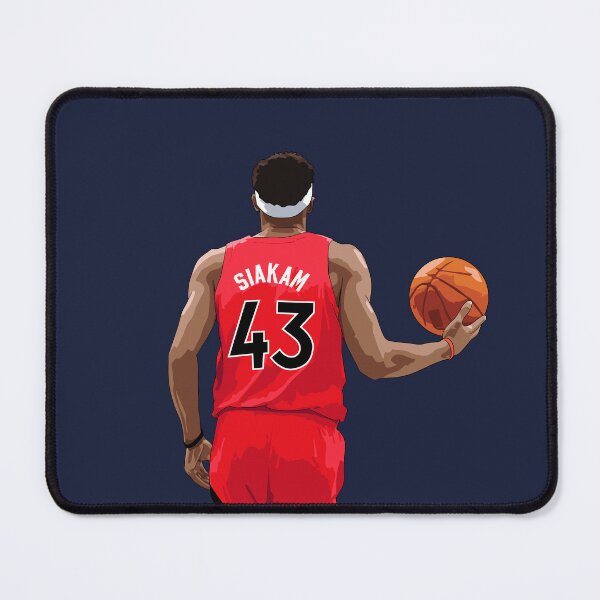 Item preview, Pascal Siakam with Ball Above Waist Red Qiangy designed and sold by qiangdade.