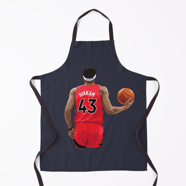 Item preview, Pascal Siakam with Ball Above Waist Red Qiangy designed and sold by qiangdade.