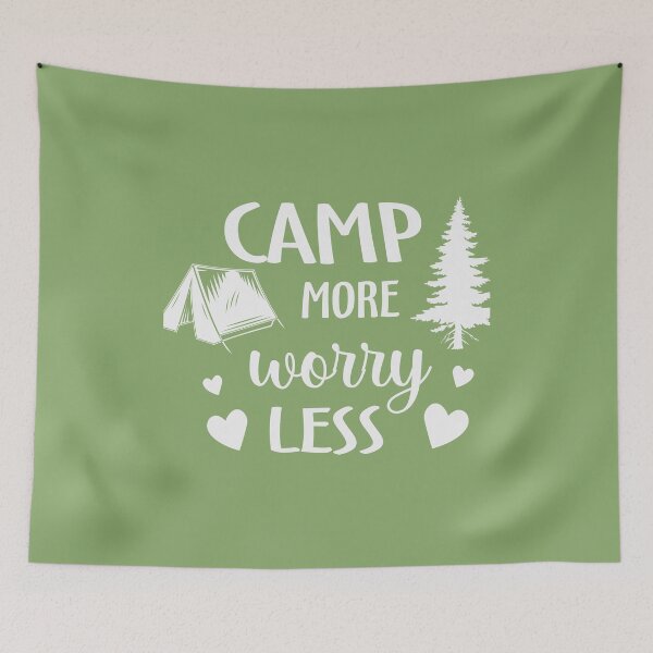Item preview, Camp more worry less designed and sold by LGMmugsdesign.