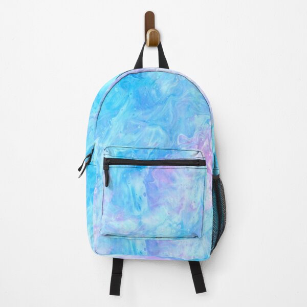 Item preview, Light Blue and Pink Fluid Abstract designed and sold by nimreninmu.