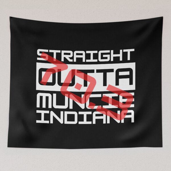 Item preview, 70.3 Muncie Indiana Triathlon - Get Ready To Race -Straight Outta Muncie Indiana designed and sold by Sonatablue.