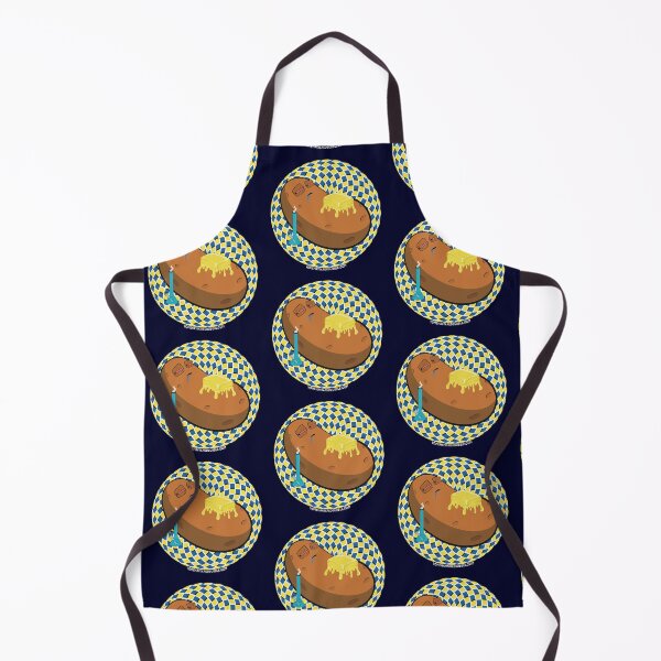Item preview, Stoned baked potato with bong Psychedelic Background Version 6 designed and sold by YomeHayin.