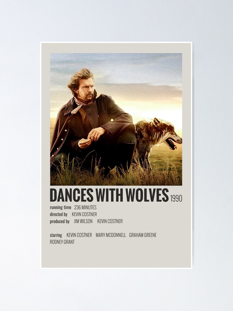 Póster «Baila con lobos (1990)» de MoviePolaroid | Redbubble