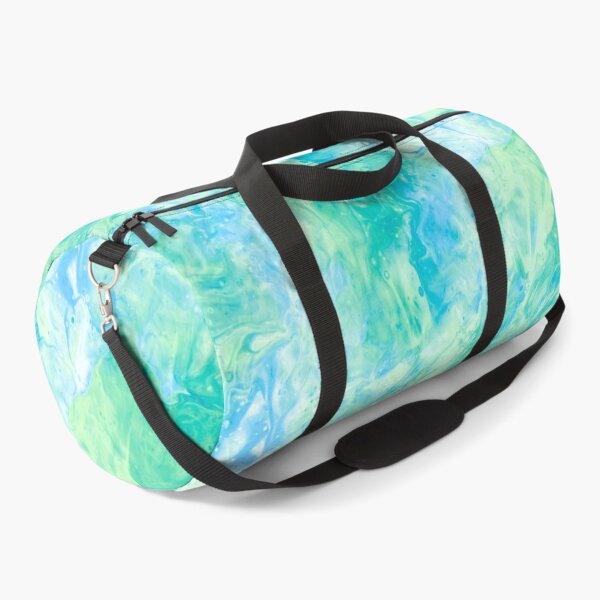 Item preview, Light Green and Blue Fluid Abstract designed and sold by nimreninmu.