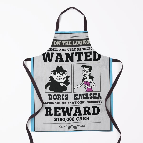 Item preview, Wanted Boris and Natasha designed and sold by Alema Art.